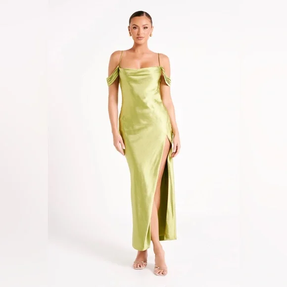 Meshki | Dresses | Off Shoulder Maxi Dress Parakeet Green | Poshmark Meshki | Dresses | Off Shoulder Maxi Dress Parakeet Green | Poshmark
